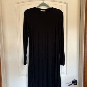 Reborn Classic Black Long Sleeve Dress
